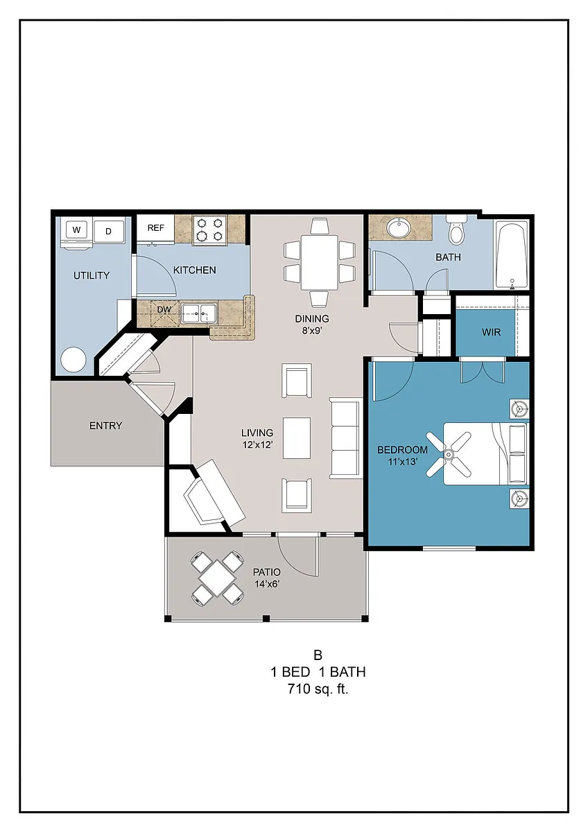 Floor plan B