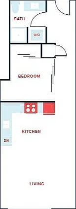 Open 1 Bed, 1 Bath - Apt H (Income Qualified) Open 1 Bed, 1 Bath - Apt H (Income Qualified)