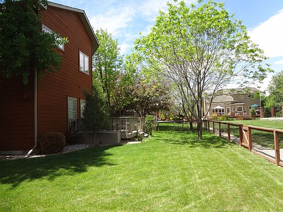 North side, across back yard