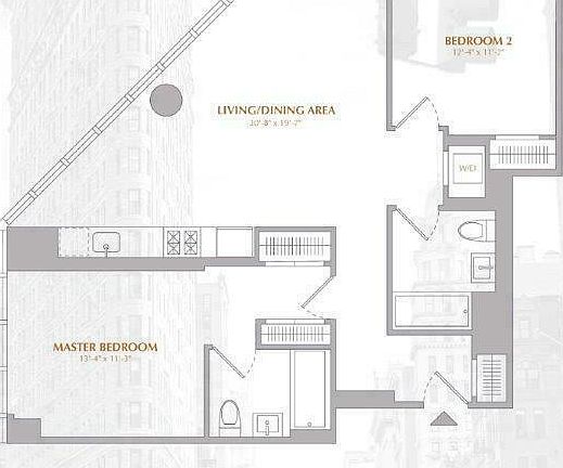 2nd image of 160 Madison Ave APT 15B