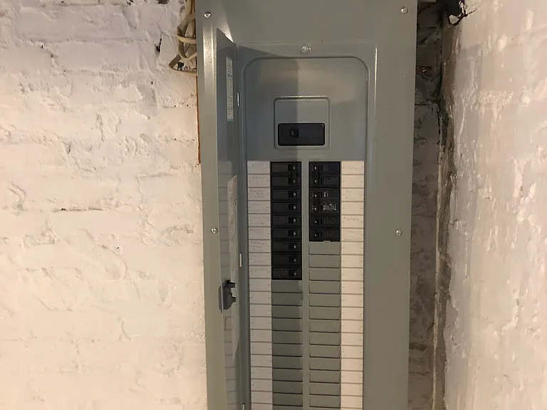 Lower Level updated electric panel