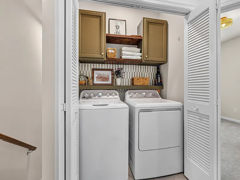 Upgraded laundry