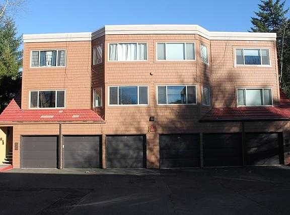 Front of condo building