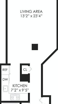 2nd image of 215 W 84th St APT 502