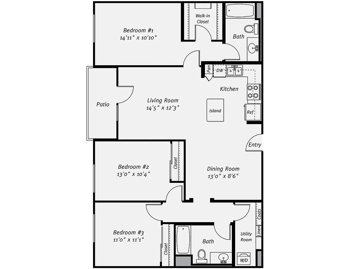 Floor plan CF1