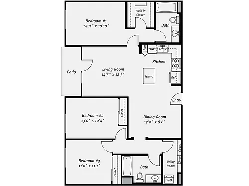 Floor plan CF1