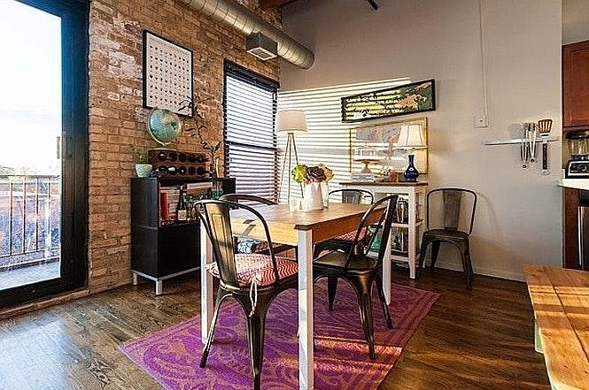 Dining room area