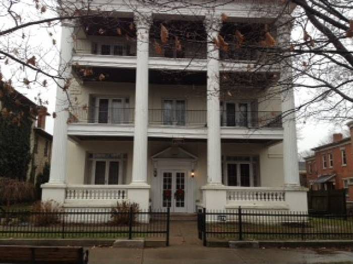 Front View of Building
