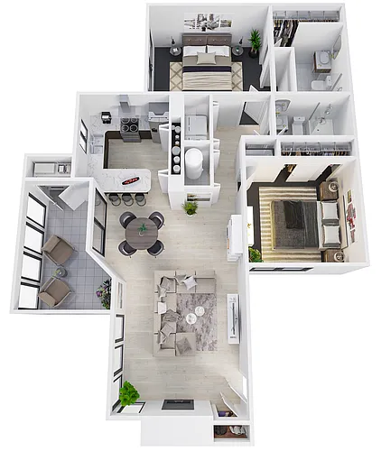 Floor plan B1R
