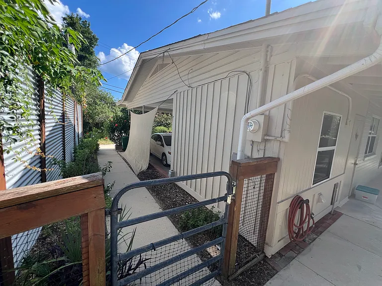 Access to back yard and patio