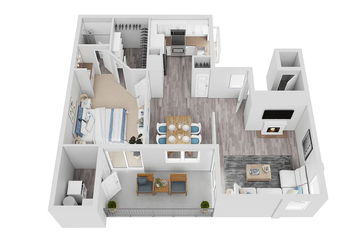 Floor plan Plan A