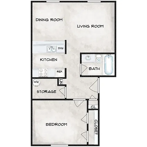 Floor plan A-2