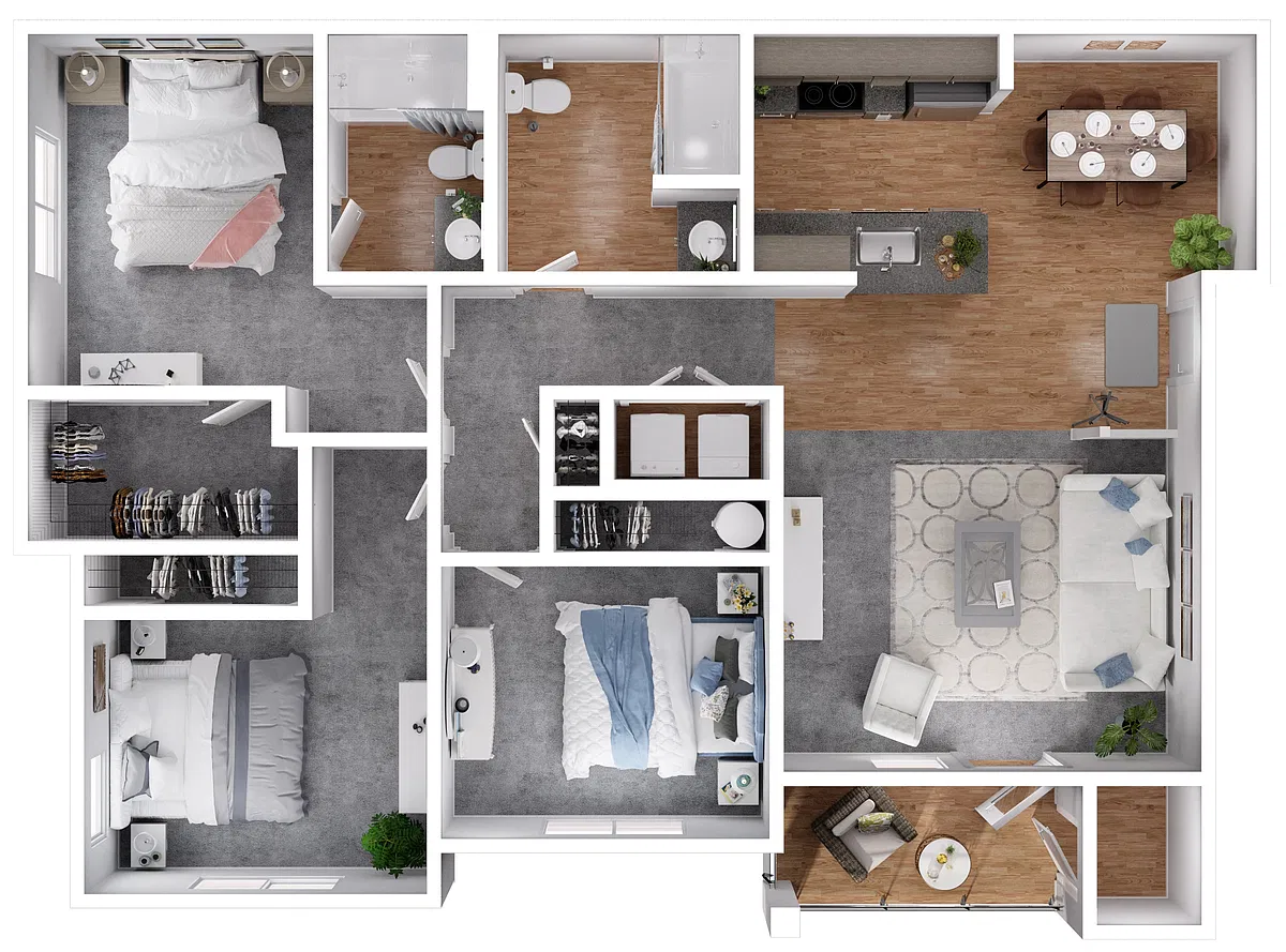 Floor plan Fulton