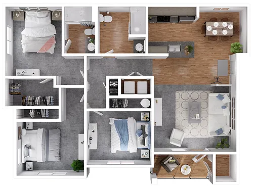Floor plan Fulton