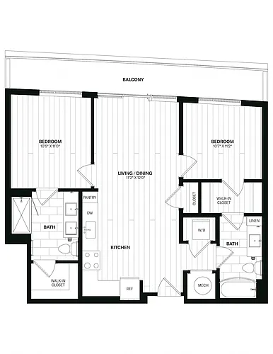 Floor plan B1