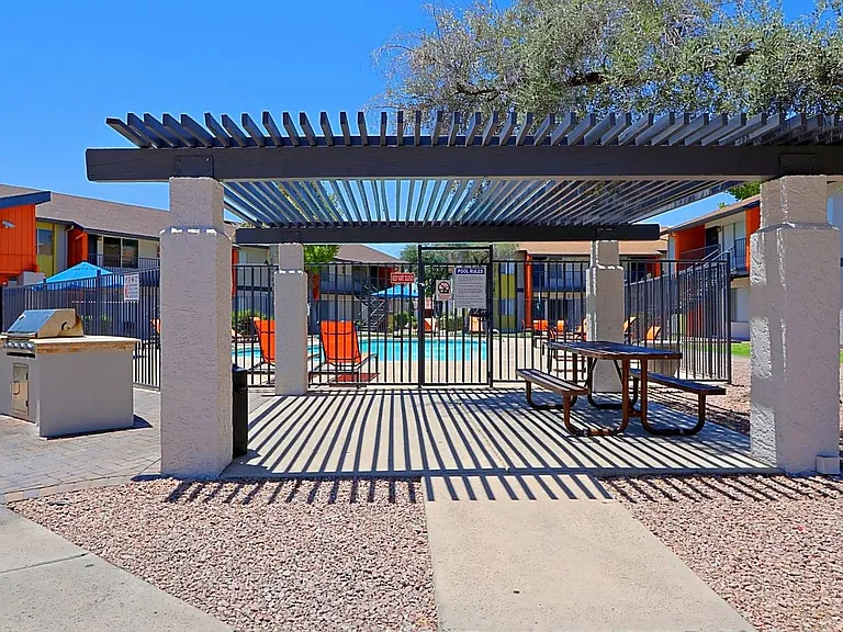 Our BBQ area is ideal for your outdoor needs.