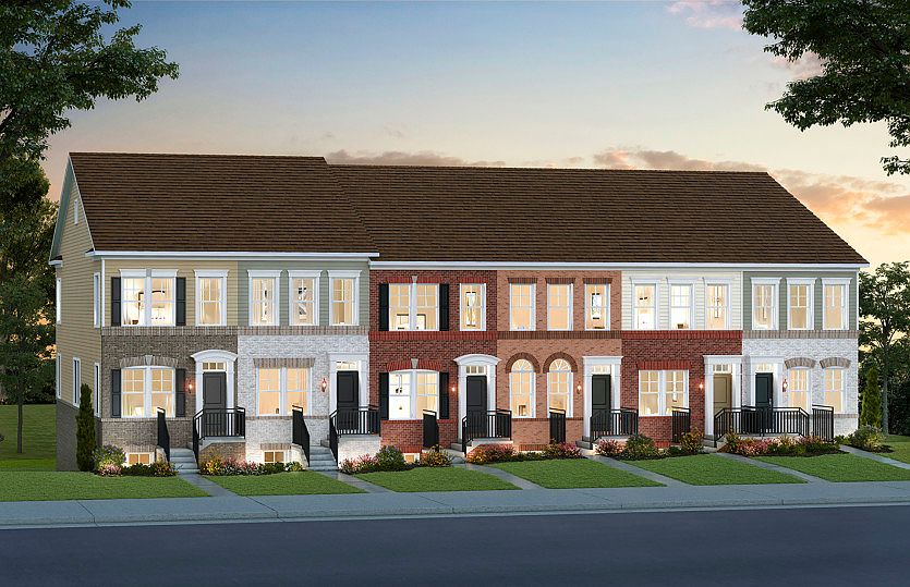 Germantown s New Luxury Towns with Main Level Entry