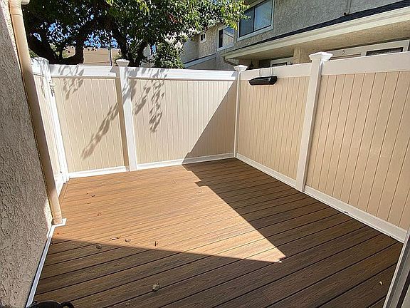 Downstairs Patio