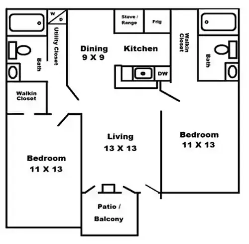 Floor plan B1