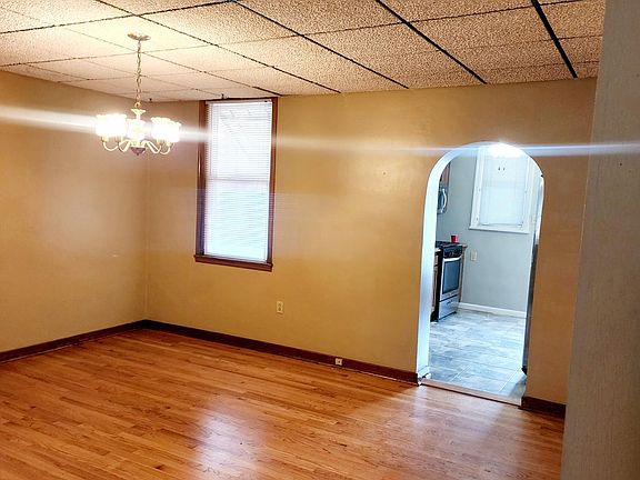 Dining room with hardwood floors