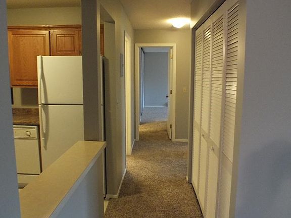 Hallway to Master BR.  Fresh paint throughout.