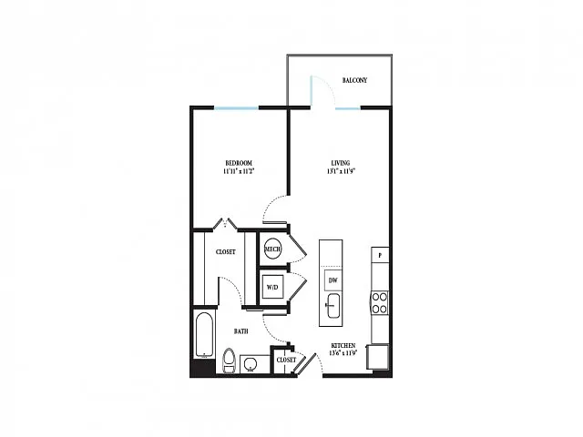 Floor plan Rosado