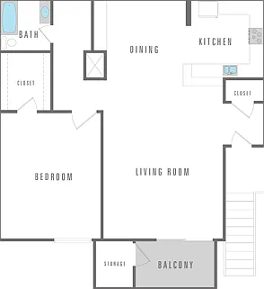 1 Bedroom 1 Bath 1 Bedroom 1 Bath