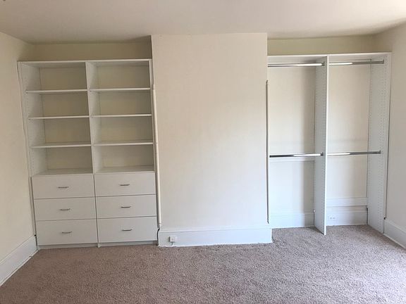 Primary Bedroom with built-in closet system