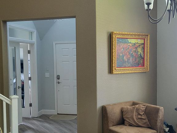 Entry and dining room