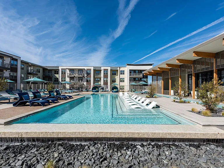 Resort-Worthy Pool with Lap Lane