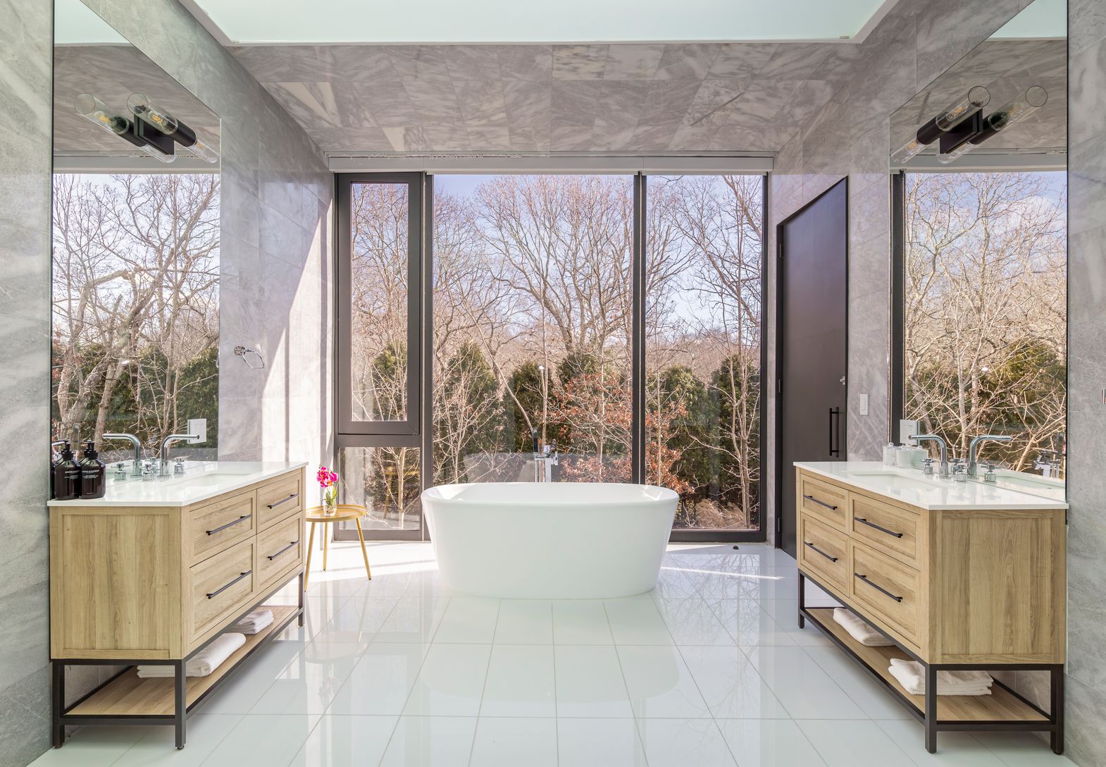  Primary Bathroom 2 with Tub + Shower