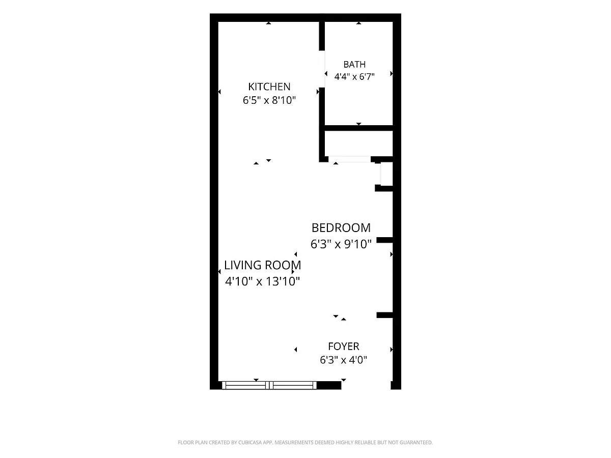 Floor plan Knox S1