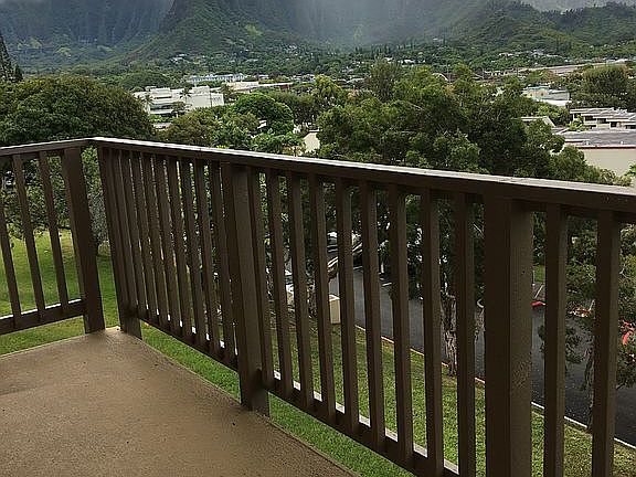 Balcony view of mountains
