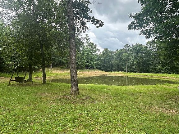 Spring-fed pond, stocked