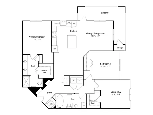 Floor plan C1