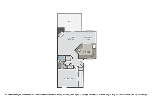 Floor plan Plan 1C