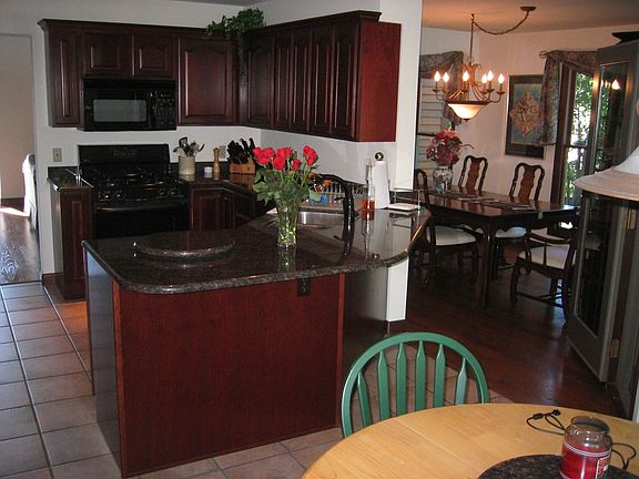 Granite Counters/Cherry Cabinets