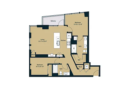 Floor plan B2