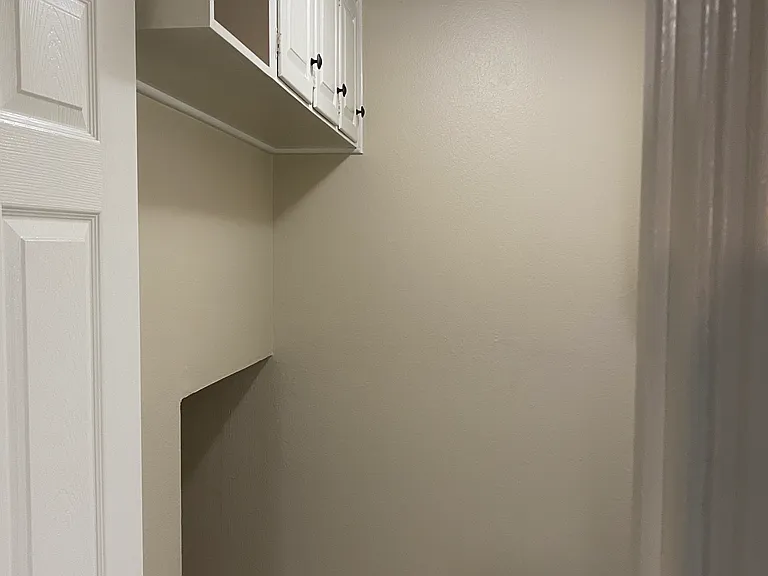 Half Bath-extra storage