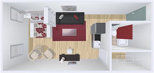 Floor plan studio 7