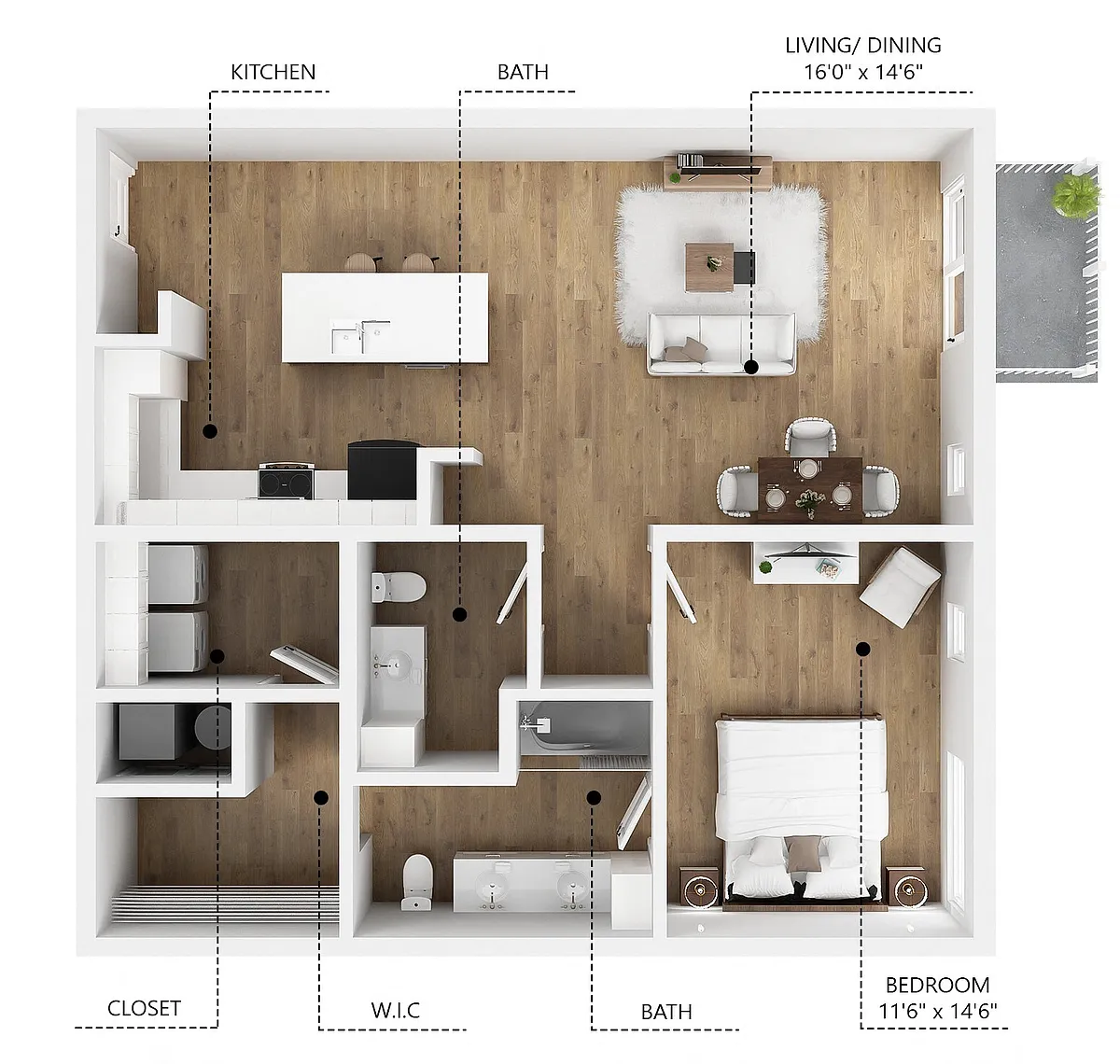 Floor plan A24