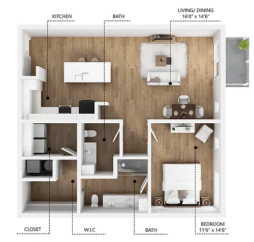 Floor plan A24