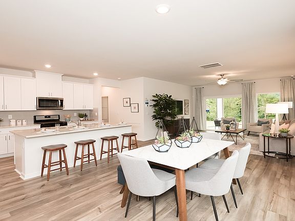 The Paisley floorplan as modeled at Parc Terrace in Atlanta, GA.