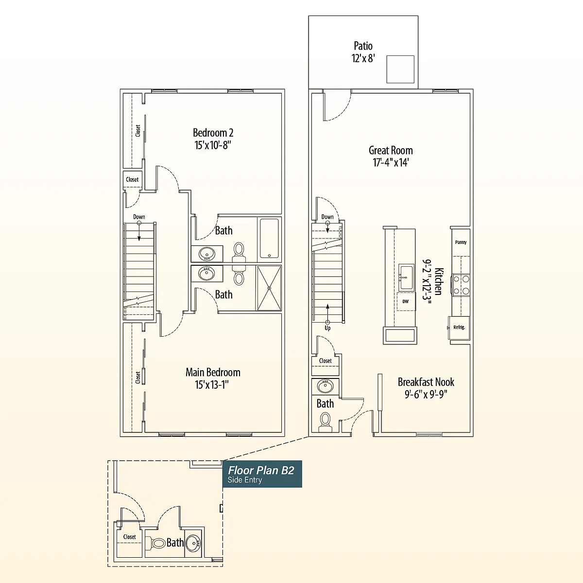 Floor plan AveryB1