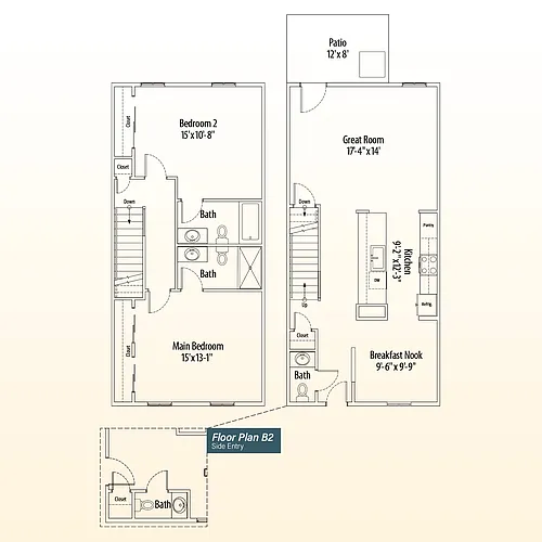 Floor plan AveryB1