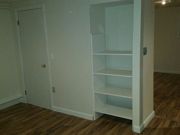 basement bedroom 2, new paint, full size double pane vinyl w