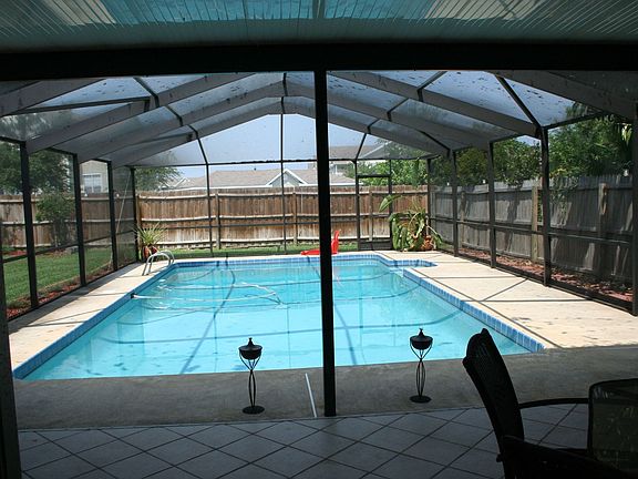 Oversized enclosed pool
