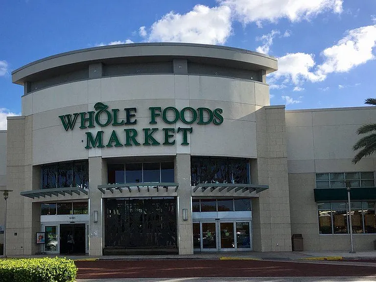Whole Foods just a 5 minute drive away.