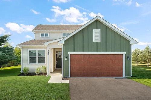 Floor plan E1 - Carver w/ Flex Space