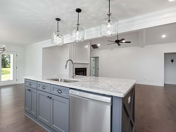 Kitchen into Great Room